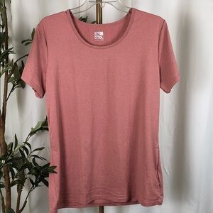 32 Degrees Cool Short Sleeve Tee in Dusty Rose Sz XL (T5)